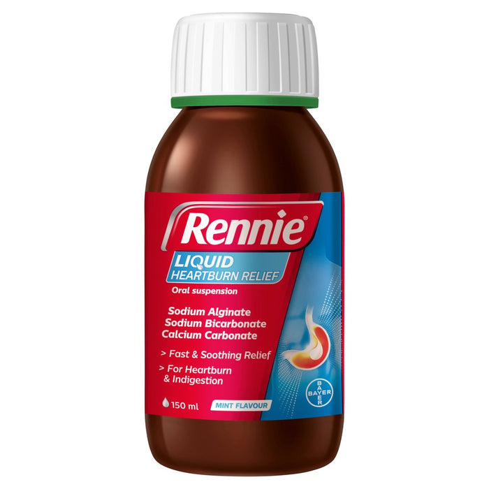 Rennie Liquid Heartburn Relief Oral Suspension 150 ml