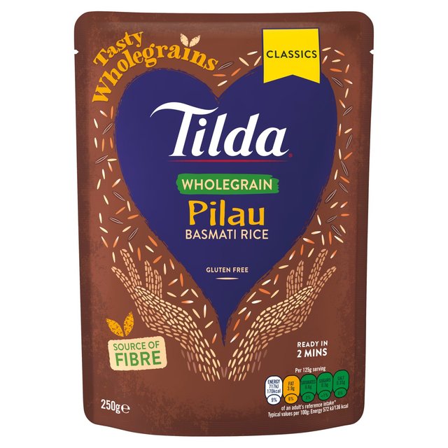 تيلدا ميكروويف الحبوب الكاملة أرز بسمتي بيلو 250 جرام
