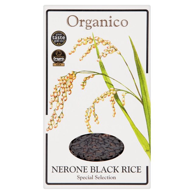 أورجانيكو نيرون أرز أسود كامل الحبوب 500 جرام