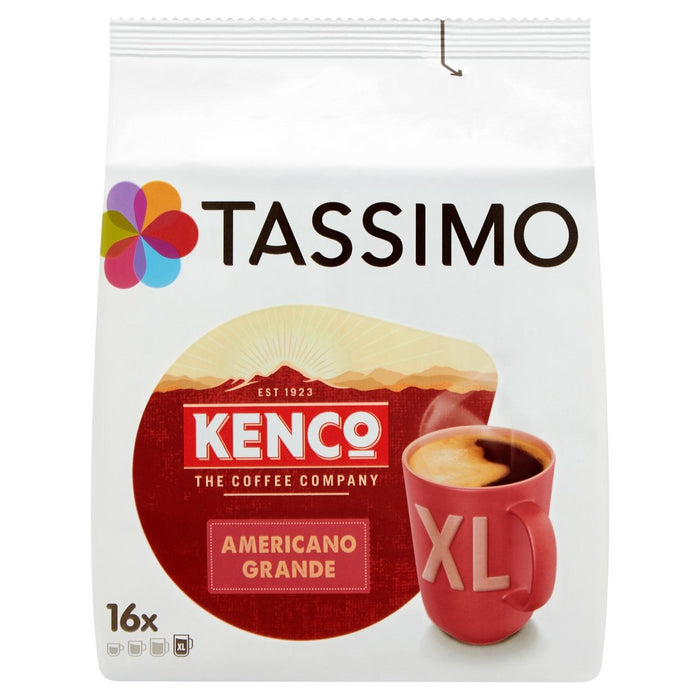 كبسولات قهوة تاسيمو كينكو امريكانو جراندي، 16 كبسولة في كل عبوة