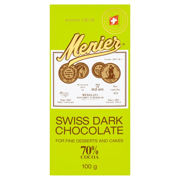 Menier dunkle Schokolade 100g