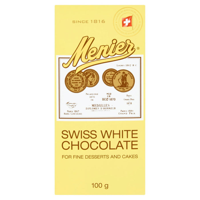 Chocolate blanco menier 100g