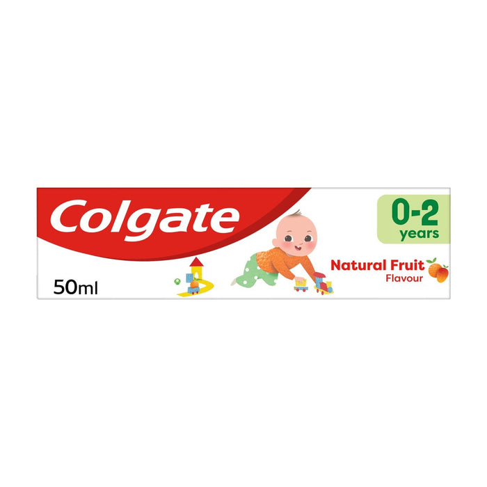 Pasta de dientes baby de Colgate Kids leve fruta, 0-2 años 50 ml