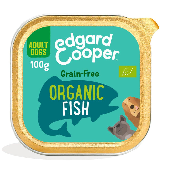 إدجارد آند كوبر طعام رطب للكلاب البالغة خالي من الحبوب مع الأسماك العضوية 100 جرام