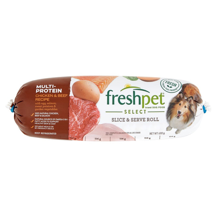فريش بيت طعام الكلاب متعدد البروتين 680 جرام