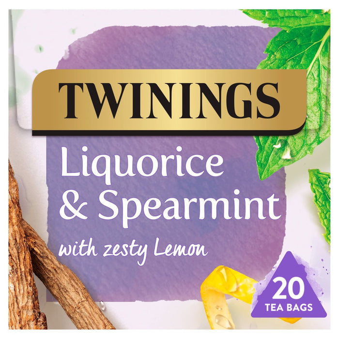 تويننجز شاي أعشاب العرقسوس والنعناع 20 عبوة
