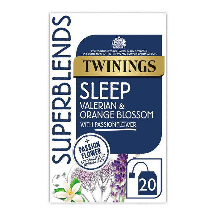 Twinings Superblends Sleep Valerian & Orange Blossom 20 في العبوة