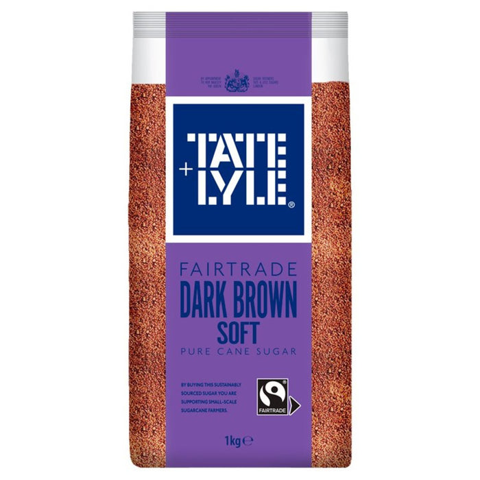 Tate & Lyle Fairtrade de azúcar morena oscura 1 kg