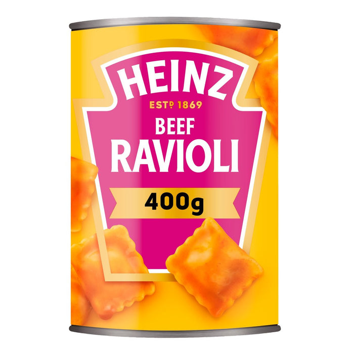 هاينز رافيولي مع لحم البقر في صلصة الطماطم 400 جرام