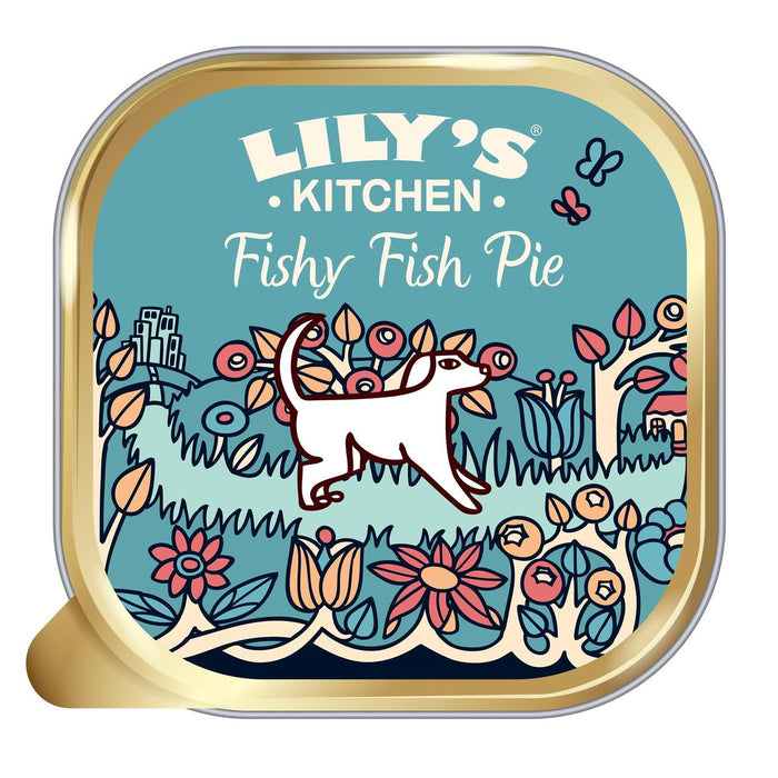 ليليز كيتشن فطيرة السمك السمكية للكلاب 150 جرام