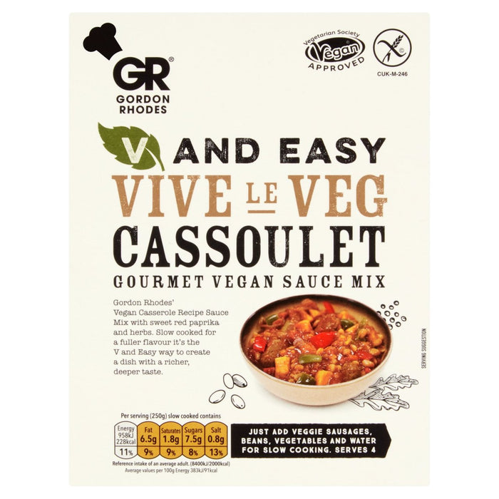 جوردون رودس V & Easy Vive Le Veg Casoulet 75 جرام