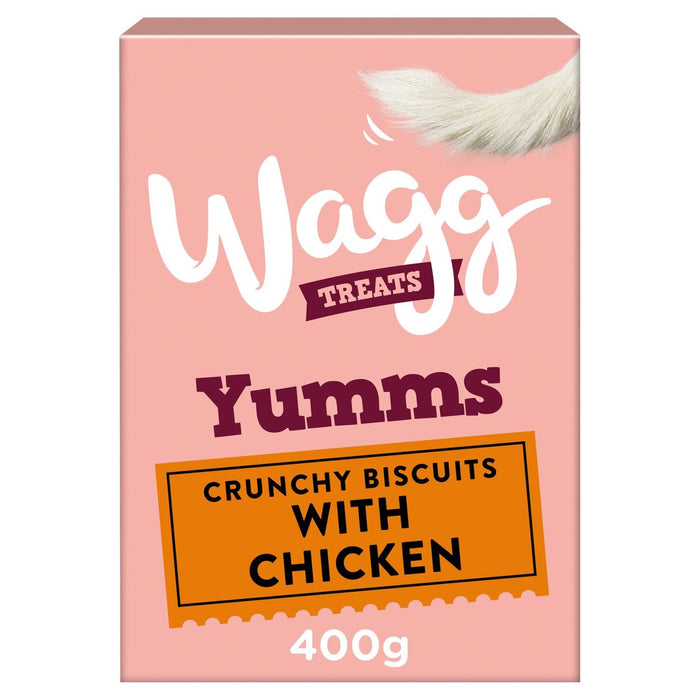 Wagg'mmms بسكويت علاج الكلاب بالدجاج 400 جرام