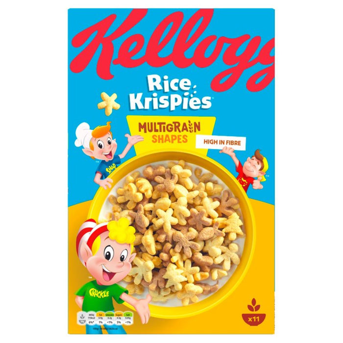 Rice Krispies Multigrain Shapes de Kellogg's 350g 
