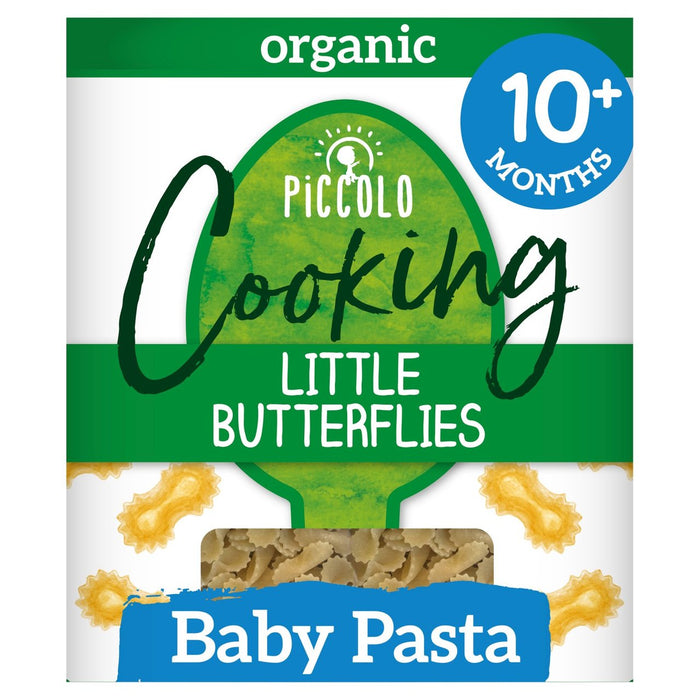 بيكولو - معكرونة الفراشات الصغيرة العضوية للأطفال 10 أشهر+ 400 جرام
