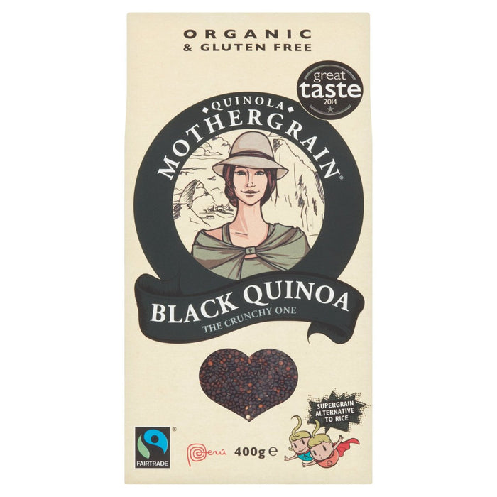 Quinola Bio Fairtrade Black Quinoa 400G