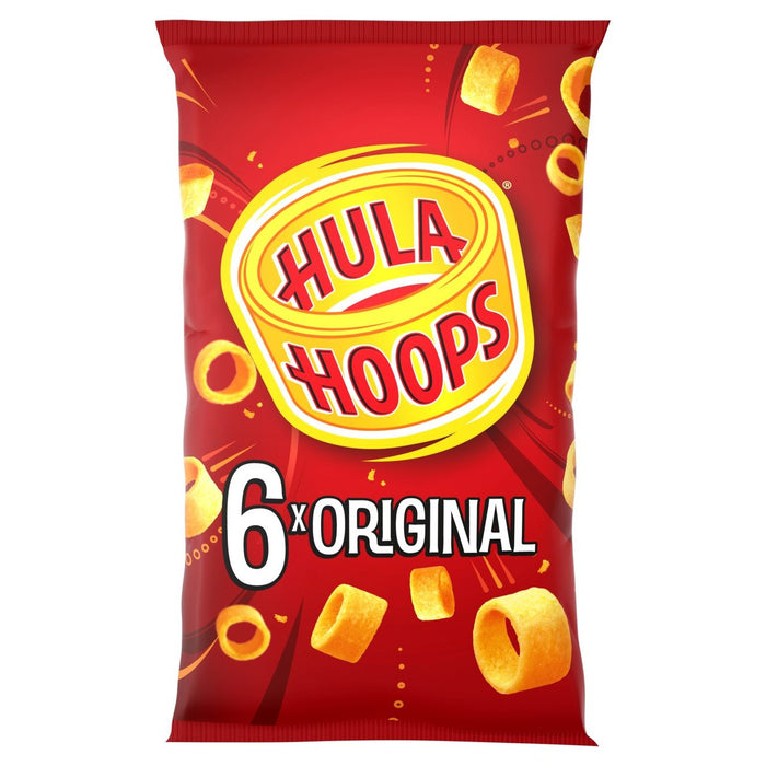 Hula Hoops Original Multipack رقائق البطاطس 6 في كل عبوة